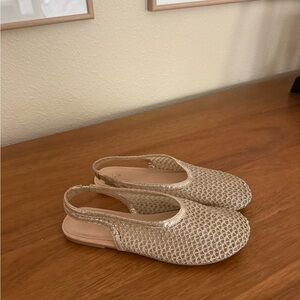 Zara girls Slingback mesh Flats